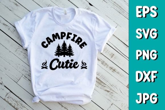 Campfire Cutie - Camping SVG T-shirt Review