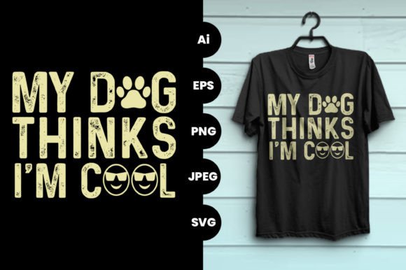 Funny Crazy Dog Typography Svg T-shirt Review