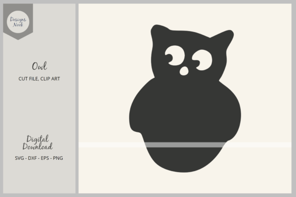 Funny Looking Owl SVG, Halloween Clipart Review