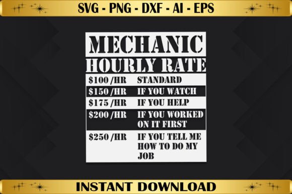 Funny Mechanic Hourly Rate: A Designer's Review