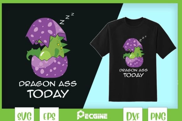 Lazy Dragon Egg Funny Lazy: A Designer's Review