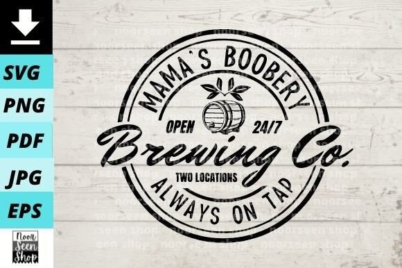 Mama s Boobery Funny Breastfeeding Design Review