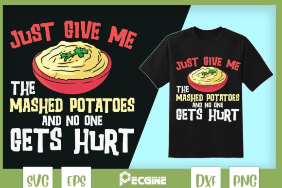 Mashed Potatoes Funny Thanksgiving Design Review