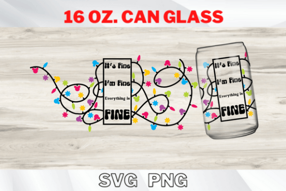 Reviewing It s Fine Chriatmas Light 16Oz Can Glass