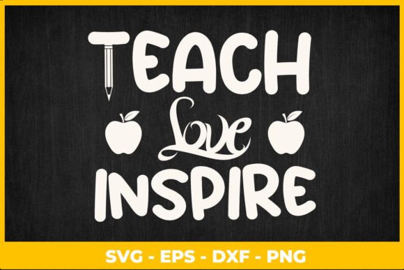 Teacher Teach Love Inspire: A Designer's Review