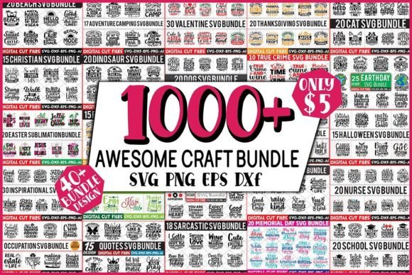 The Awesome Craft Bundle: A Designer's Review