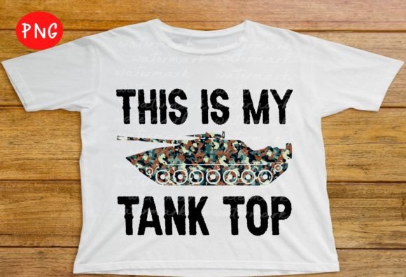 This Is My Tank Top Funny Military Png Review